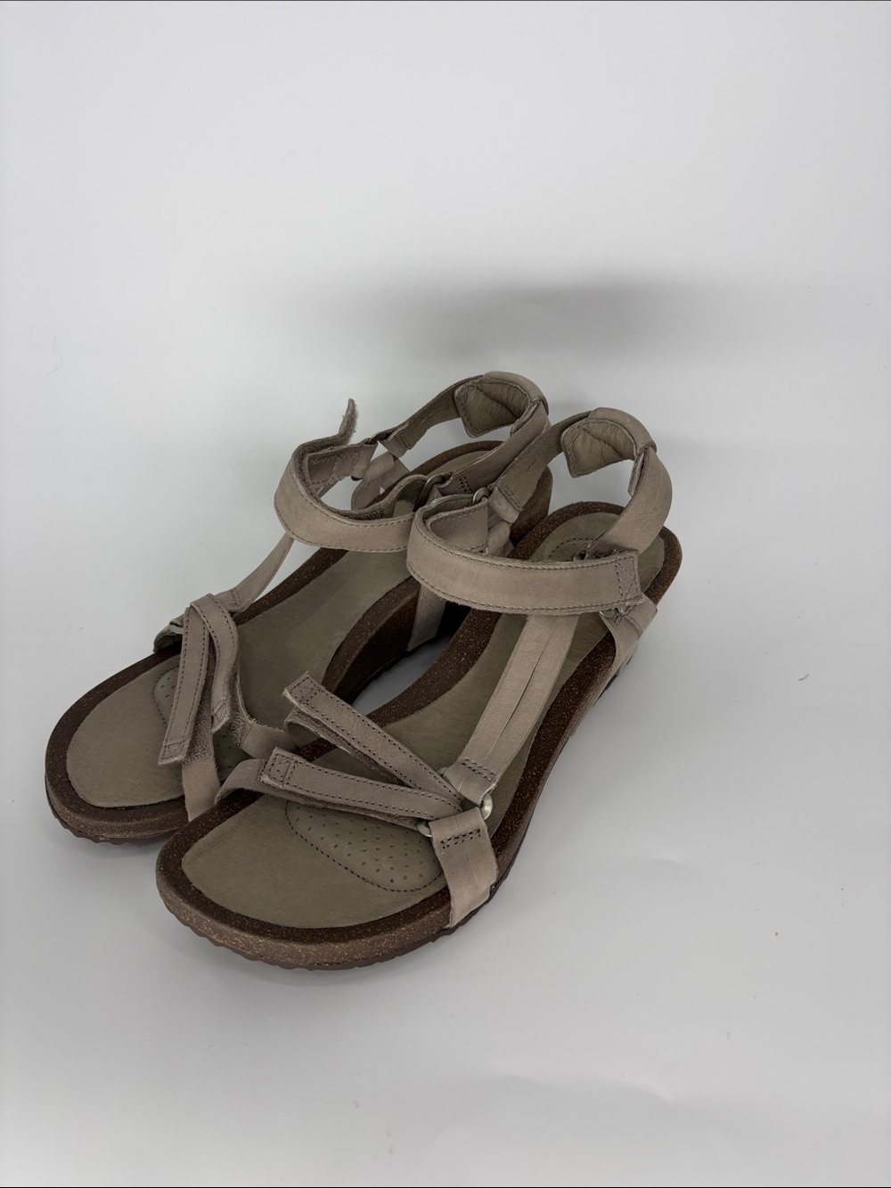 Teva Ysidro Universal Wedge Comfort Sandal Adjustable Straps Sz 8.5